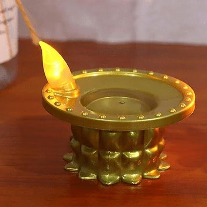 Water Pouring  Diya Led Light