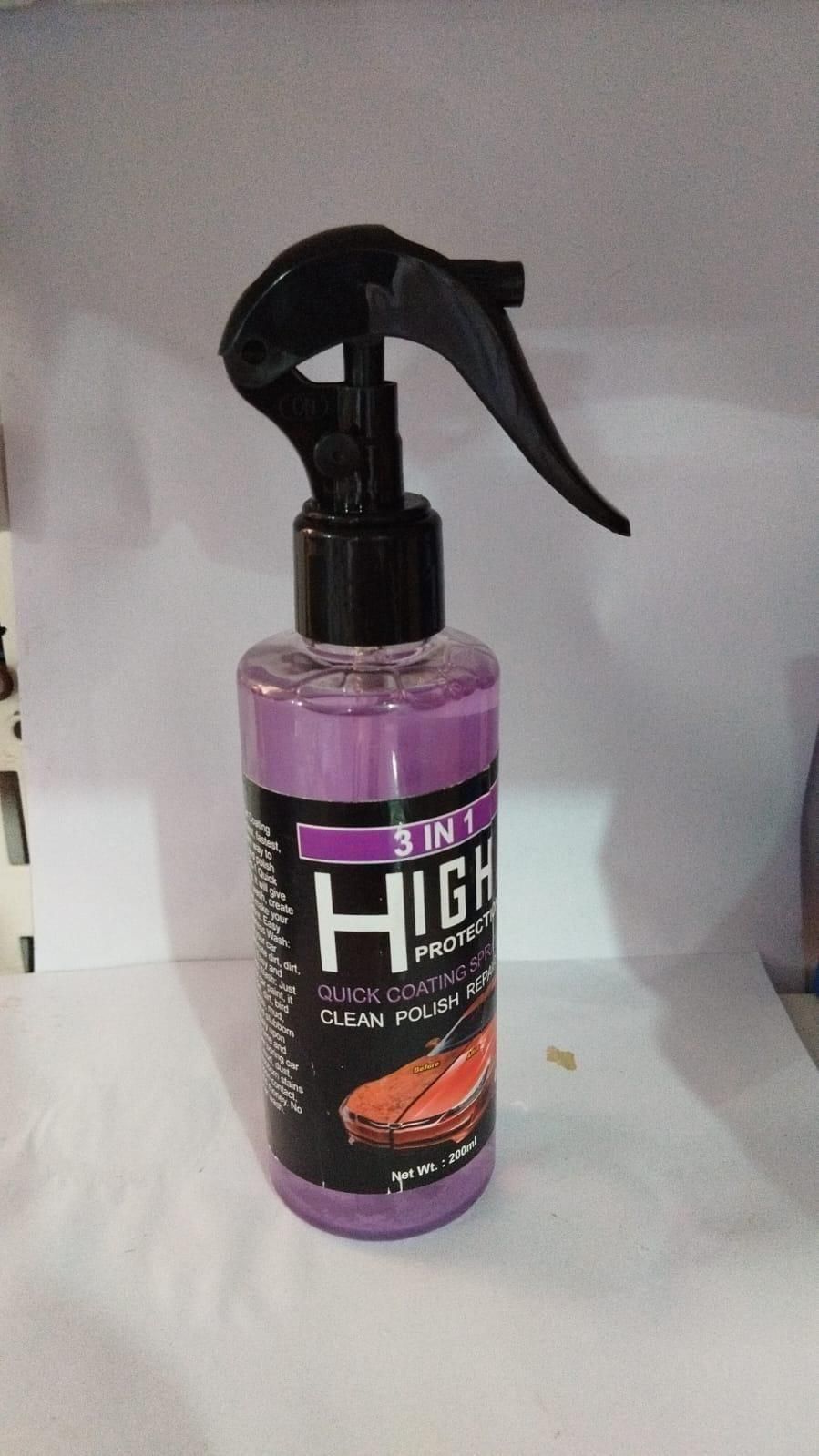 3 in 1 High Protection Quick Car Ceramic Coating Spray